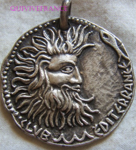 Med10617 medaille ski neige - ski,