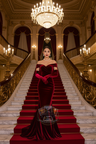 Sexy woman deep burgundy - woman,