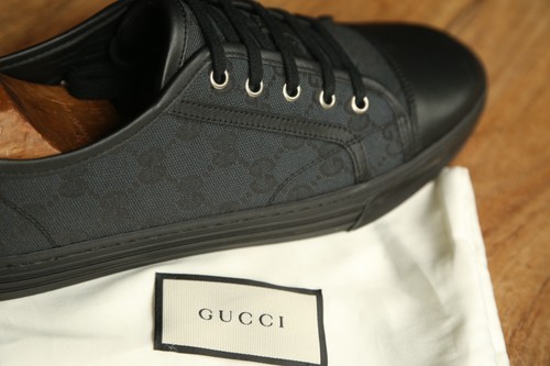 Baskets gucci toile - en, en