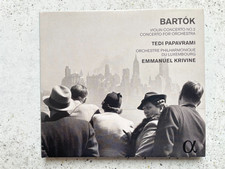 BARTOK  Violon N 2/Concerto pour Orchestre  PAPAVRAMI, KRIVINE  CD  Digipack