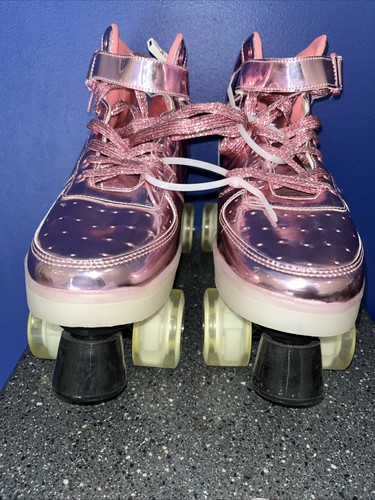Adeds pink shiny roller - roller, skates