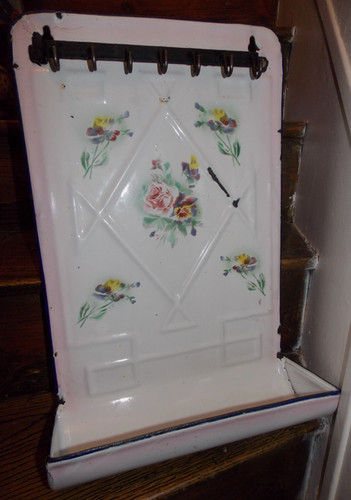 Ancien porte louches tôle - ancien,