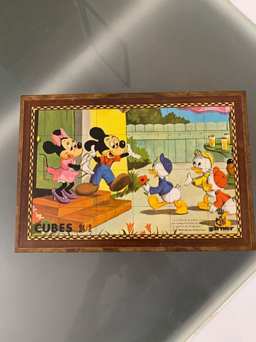 Jeu cubes disney vintage - de,