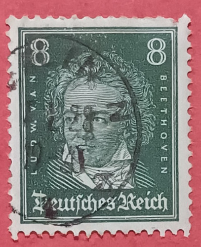 German stamp timbre - /, allemand