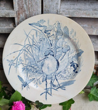 ANCIENNE ASSIETTE TERRE DE FER