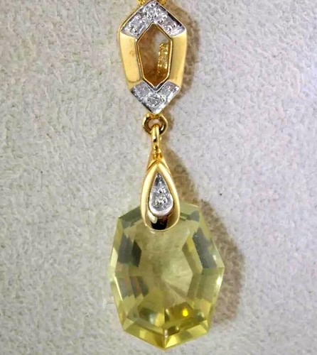 14kt jaune diamants et - 14kt, or