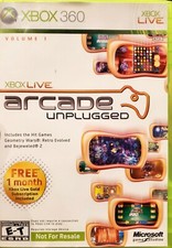 Xbox Live Arcade Unplugged Vol. 1 (Microsoft Xbox 360, 2006)