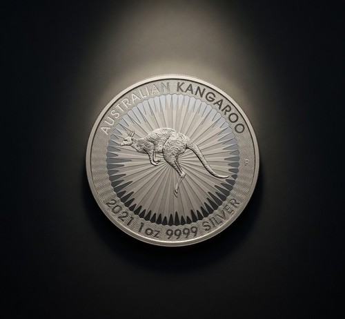 Pièce argent australian - argent, oz