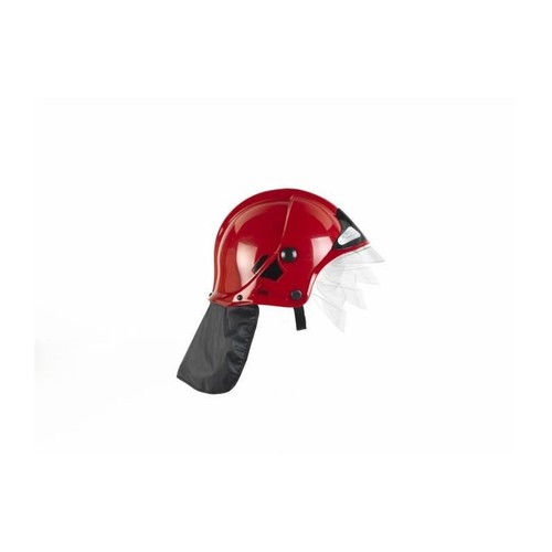 Casque pompier rouge - pompier,