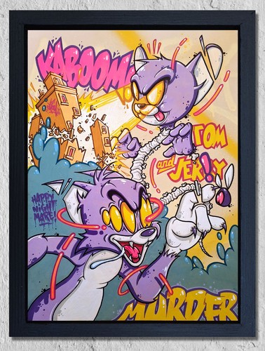 Opoil street art - art-graffiti, "tom