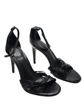 Sandales En Cuir À Talons