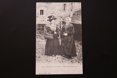 Carte postale costumes de - costumes,