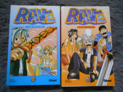 Lot manga rave tome - rave, et