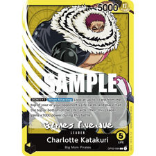 One Piece Card Game ! Charlotte Katakuri OP03-099 (Leader) V.1