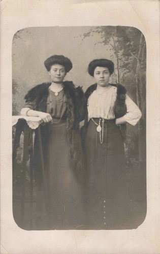 Ancienne cpa photo duo - ancienne,