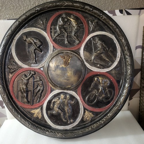 Rare plaque sportive eme - plaque,