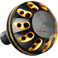 Gomexus Poignée Puissante Noire et Dorée pour Shimano et Daiwa