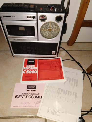 Radio ancienne grundig - grundig, c