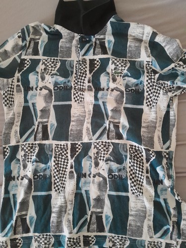 Polo lacoste tennis imprimé - polo,