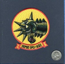 Hmr (M) -461 HMH-461 Mer Etalons Usmc Marine Corps Hélicoptère Escadron Patch