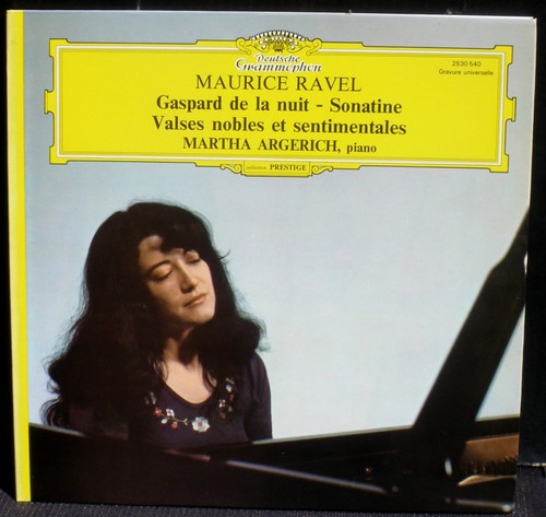 Ravel martha argerich - lp, cv