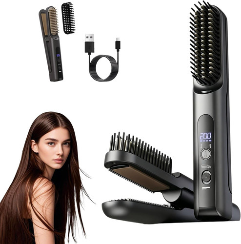 Brosse lissante pour cheveux - lissante,