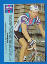 CYCLISME carte cycliste  KIM ANDERSEN équipe COOP MERCIER MAVIC 1982