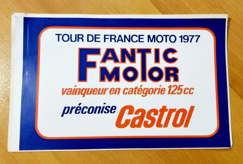 Sticker autocollant castrol - autocollant,