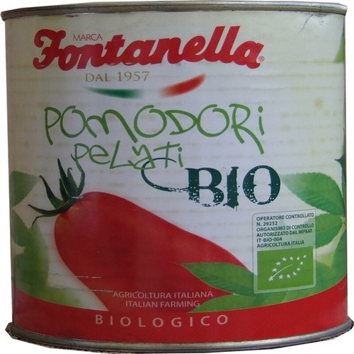 Tomates pelé biologiques - pelé, kg