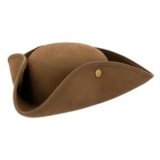 CHAPEAU TRICORNE FAUX CUIR