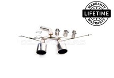 R32 R20 look d'échappement sport en acier inoxydable pour VW Golf 5 et Golf 6