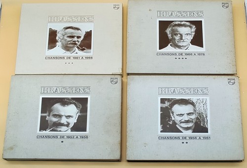 Coffrets vinyles brassens de - 4,