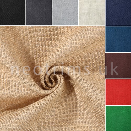 Tissu toile jute teint - de,