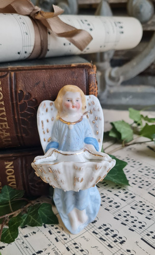 Ancien petit benitier biscuit - ancien,