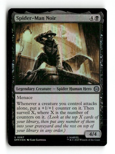 Spider man noir - noir,