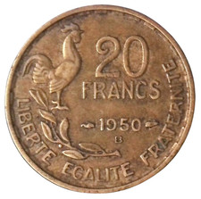 Monnaie France - 1950  - 20