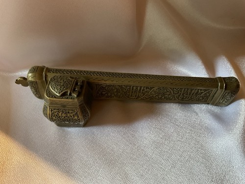 Plumier ancien bronze - plumier,