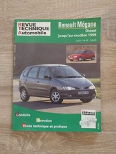 Revue Technique RENAULT MEGANE 1.9 D DT DTi SCENIC CABRIOLET COUPE BERLINE