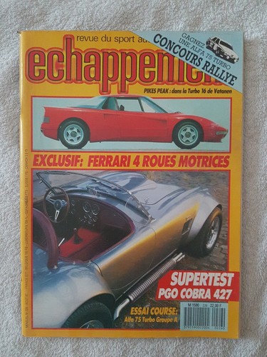 Echappement 226 1987 - echappement, n°226