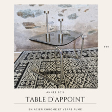 Table d'appoint/ table de chevet/ bout de canapé - Vintage 60/70'S