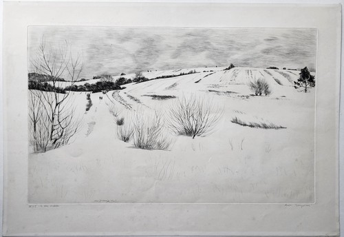Gravure andré jacquemin - gravure,