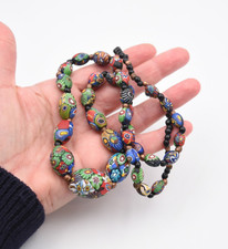 Collier sautoir vintage perles