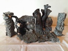 McFarlane Toys DIORAMA THE MATRIX (1999) LOBBY SHOOTOUT - Neo & Trinity - Hall