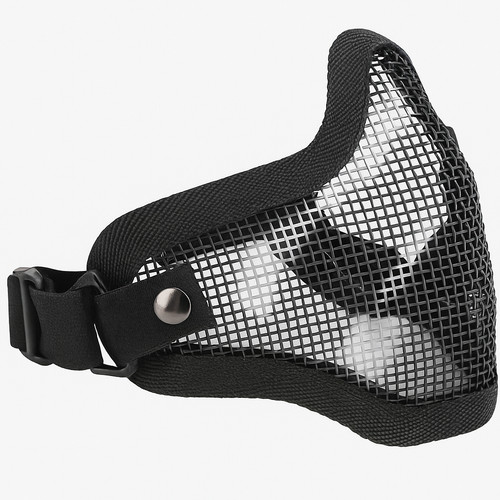 Airsoft mask iron carbon - mask,