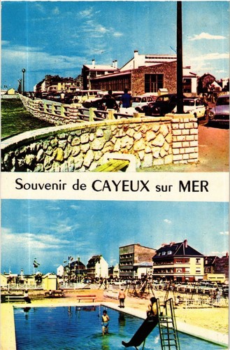 Cpa souvenir cayeux sur mer - de, cayeux-sur-mer