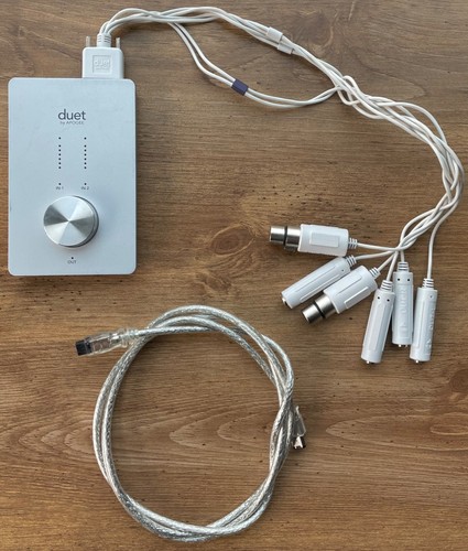 Apogee duet 2x2 firewire audio - apogee,