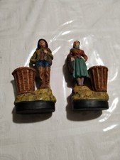 Couple De Pecheurs Terre Cuite De L Ile Adam