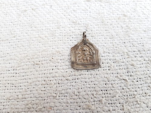 Vintage argent amulette - argent,