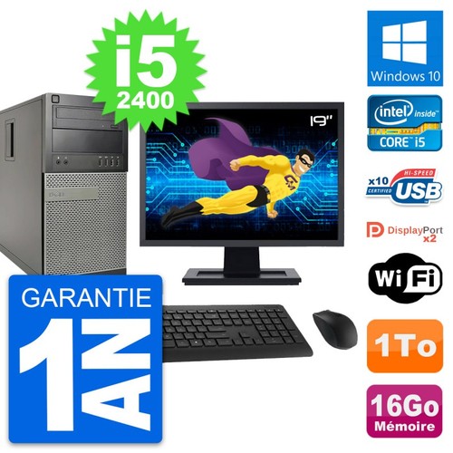 Tour dell 9010 ecran - tour, 19"