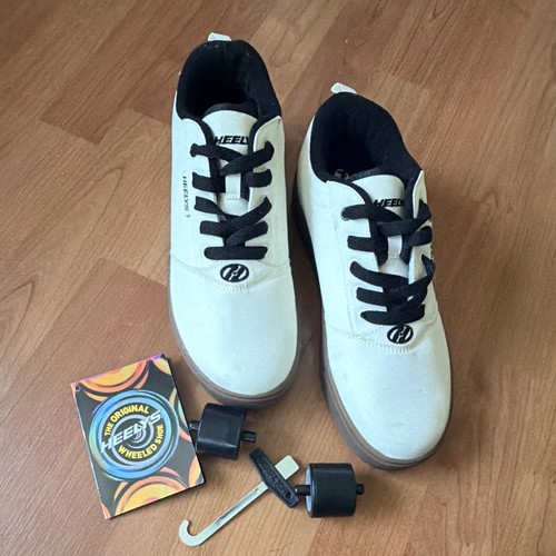 Heelys white black low top - white/black,